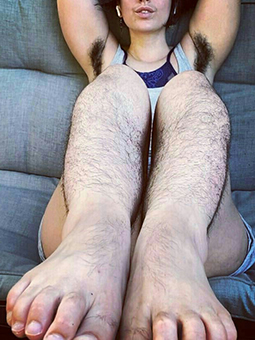 nude girls with hairy legs unconforming porn pics